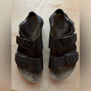Birkenstock Milano women’s leather sandals size 39